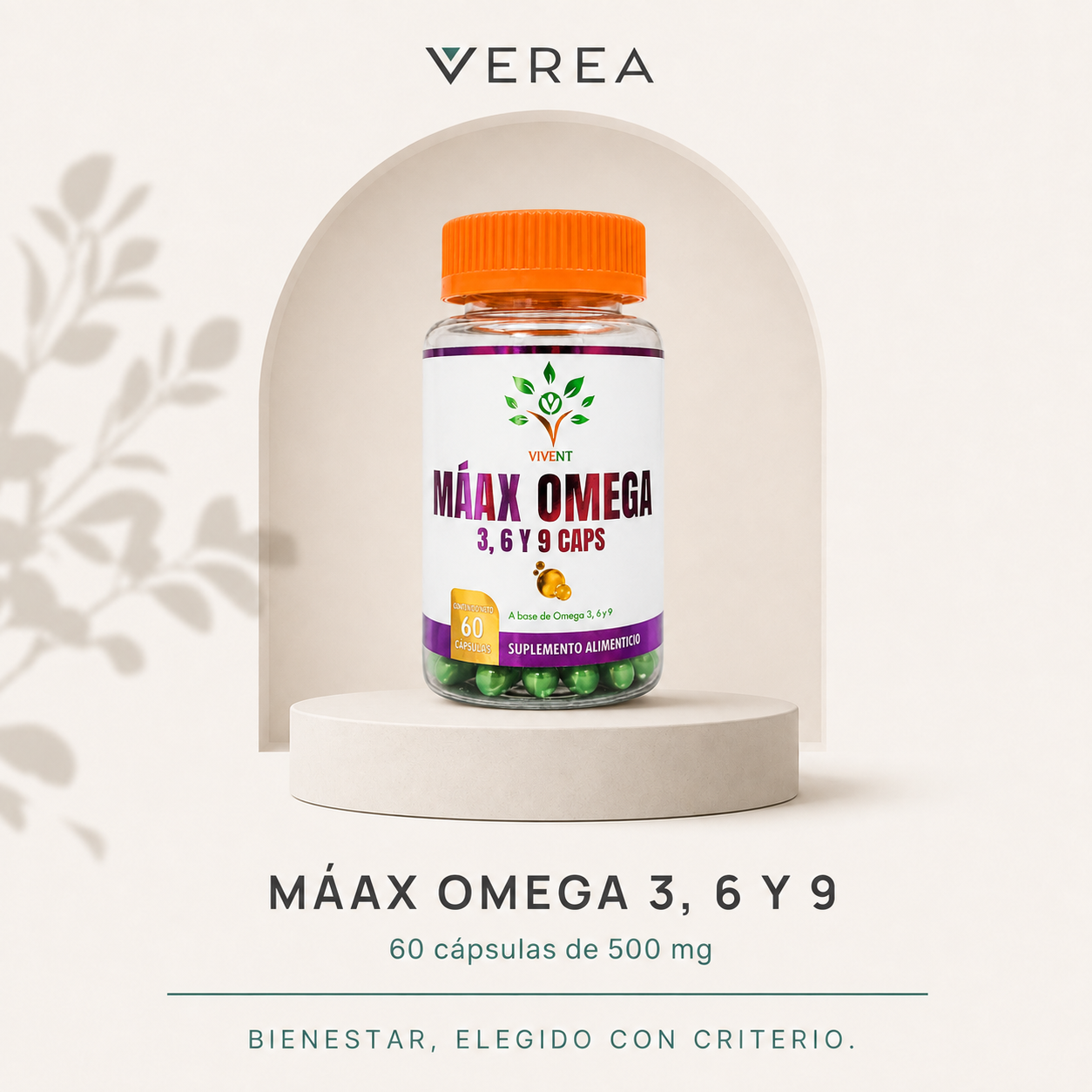 OMEGA 3, 6 Y 9 | 60 CÁPSULAS