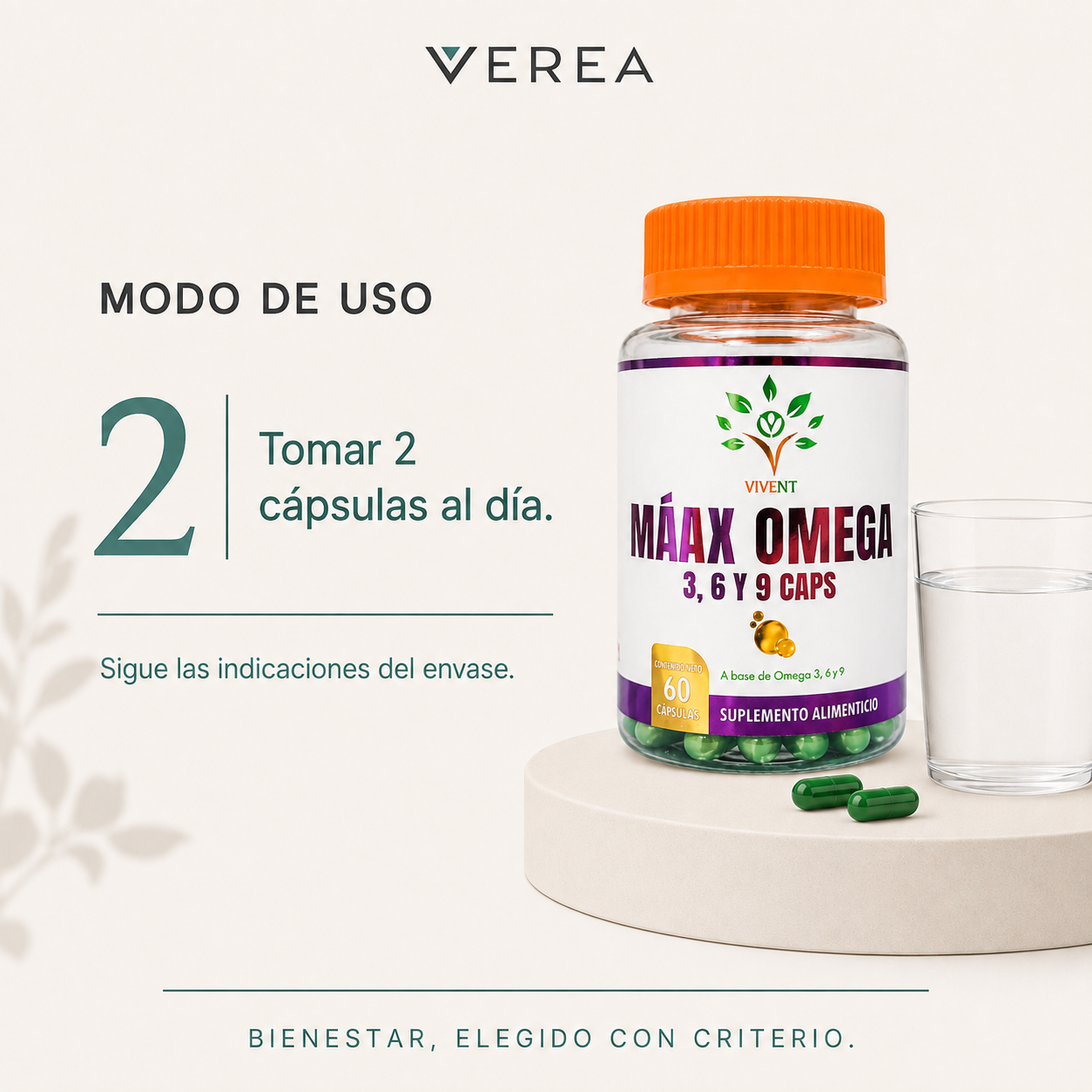 OMEGA 3, 6 Y 9 | 60 CÁPSULAS