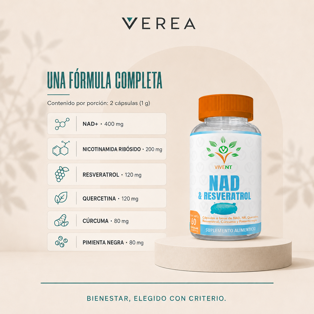 NAD+ & RESVERATROL
