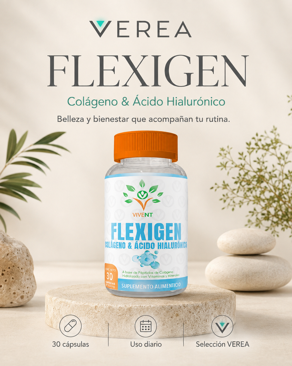 Flexigen Colágeno & Ácido Hialurónico