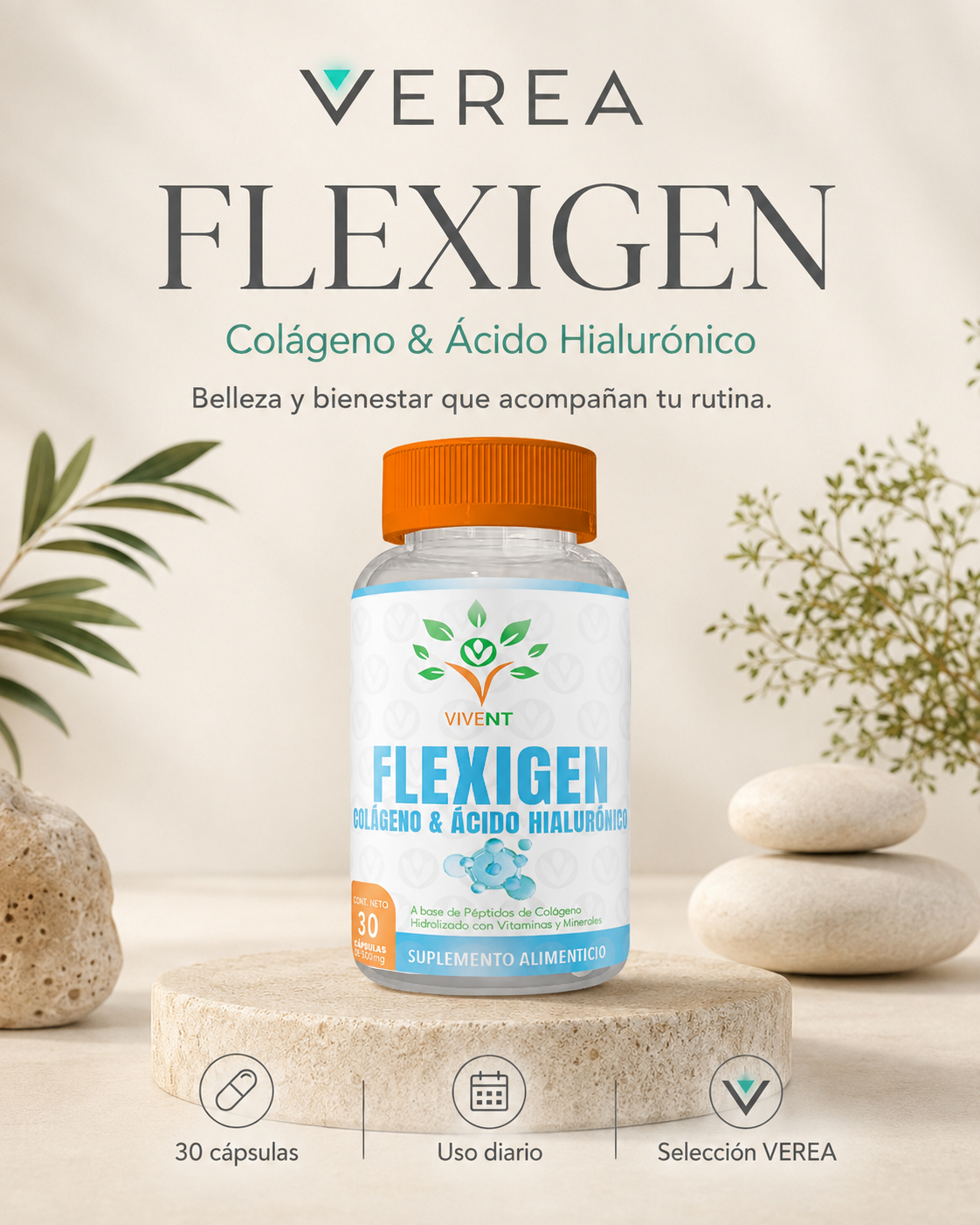 Flexigen Colágeno & Ácido Hialurónico