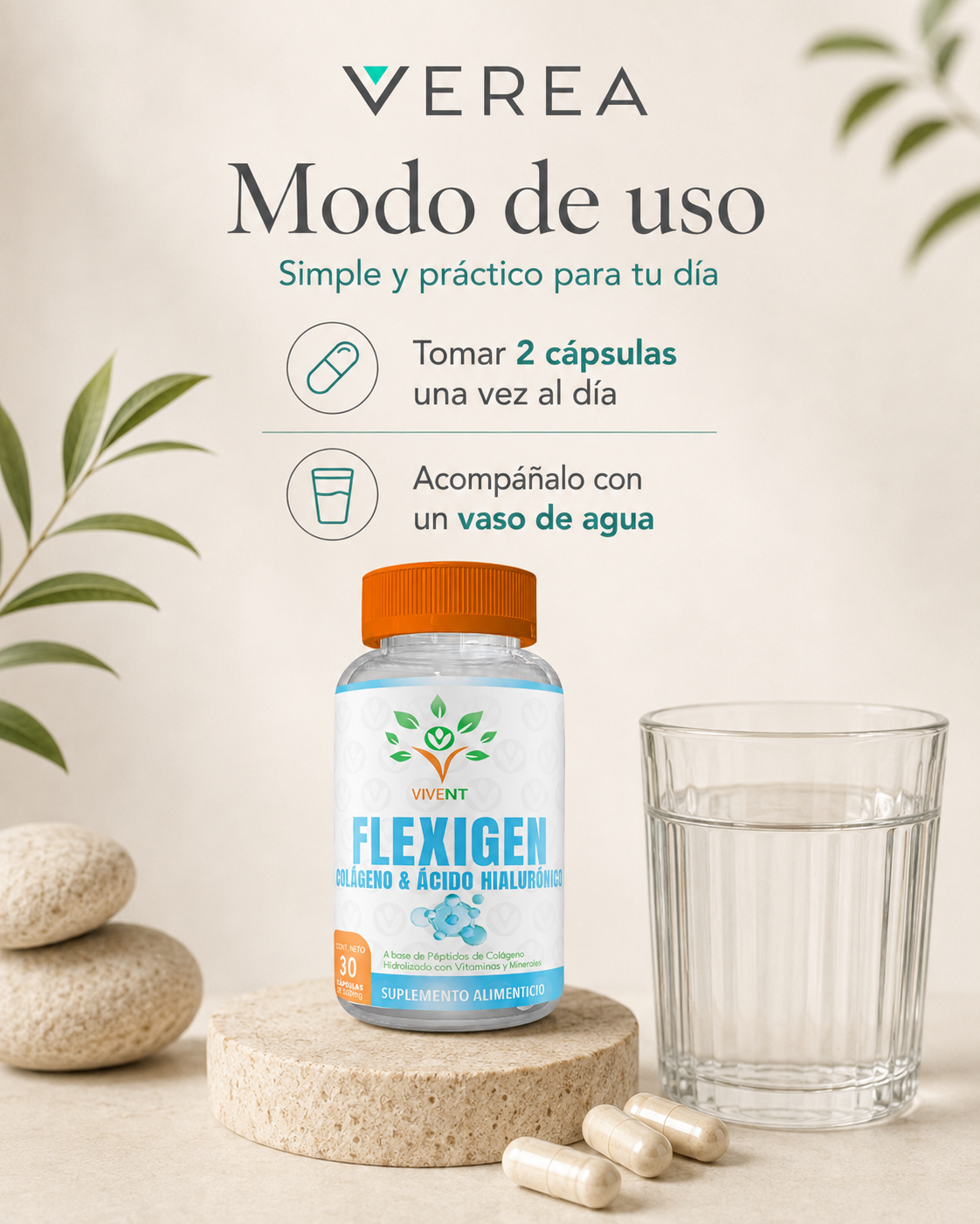 Flexigen Colágeno & Ácido Hialurónico