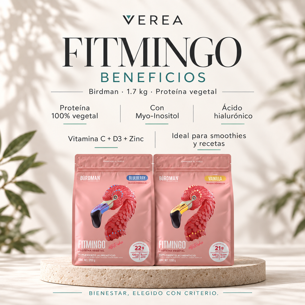 Birdman Fitmingo Protein 1.7 kg | Proteína vegetal con Myo-Inositol