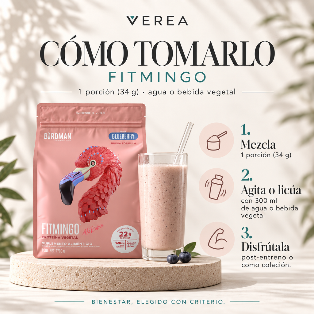 Birdman Fitmingo Protein 1.7 kg | Proteína vegetal con Myo-Inositol