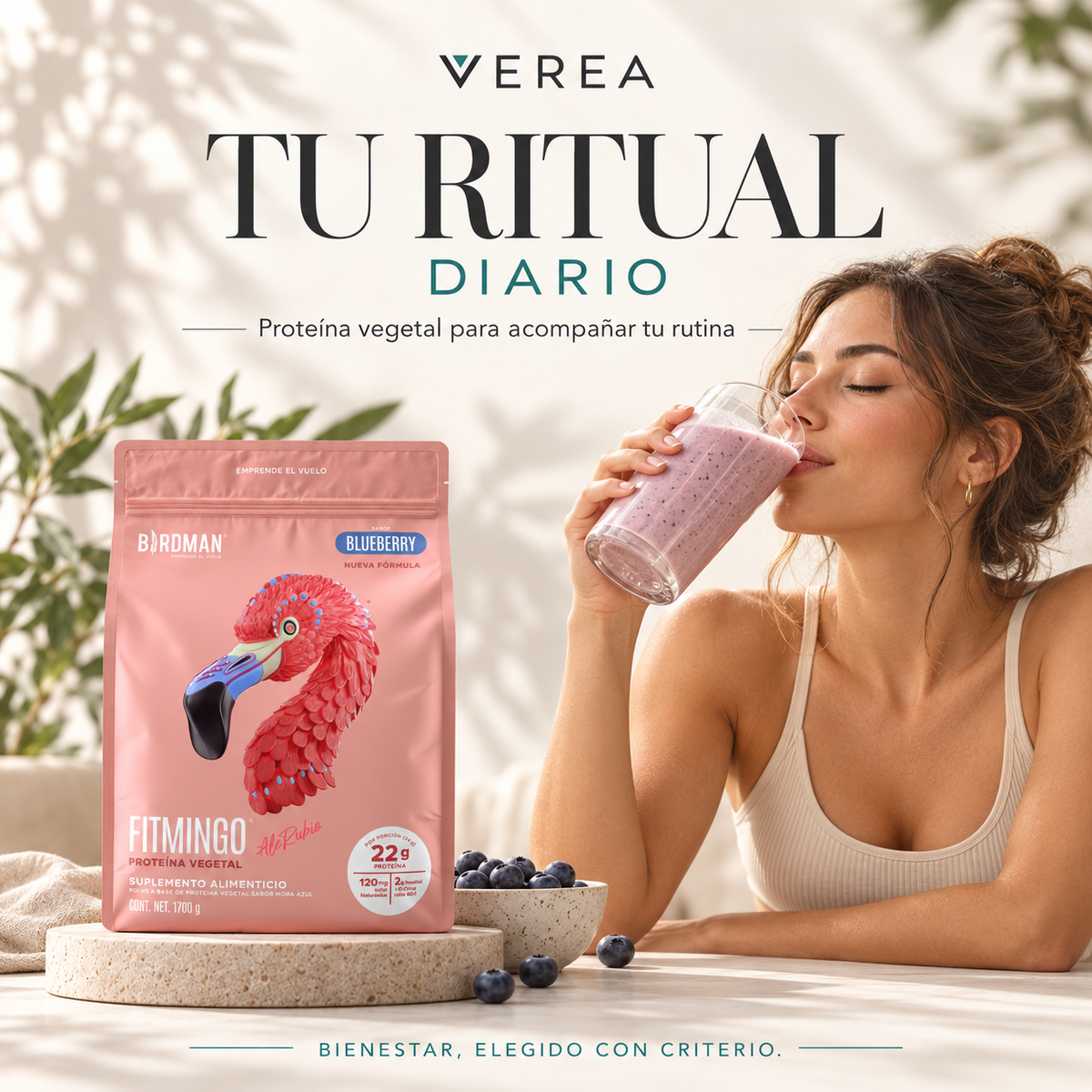 Birdman Fitmingo Protein 1.7 kg | Proteína vegetal con Myo-Inositol