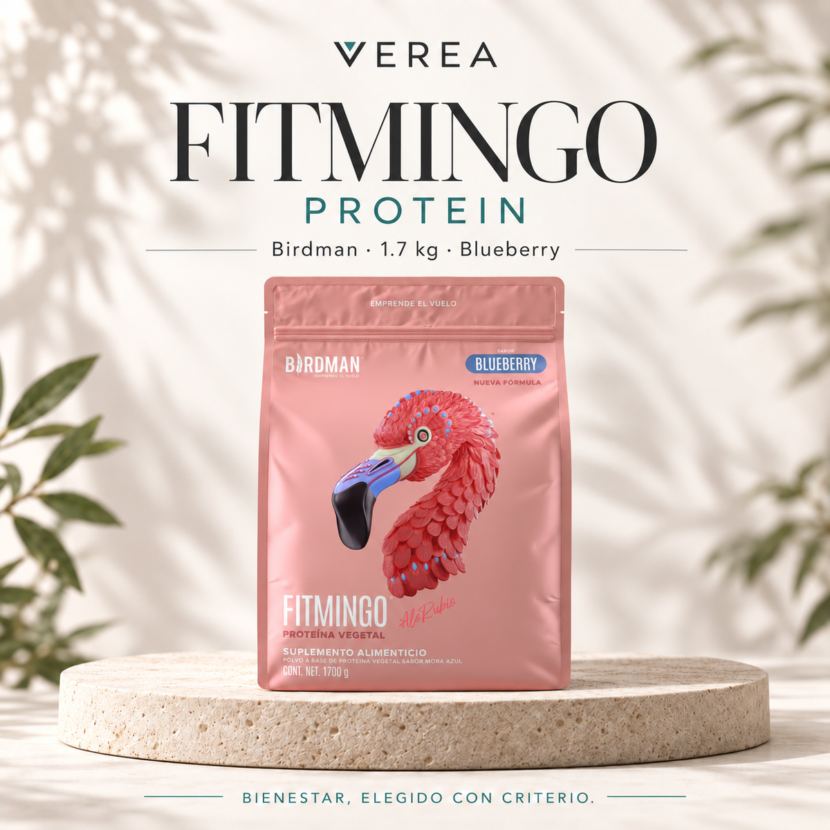 Birdman Fitmingo Protein 1.7 kg | Proteína vegetal con Myo-Inositol
