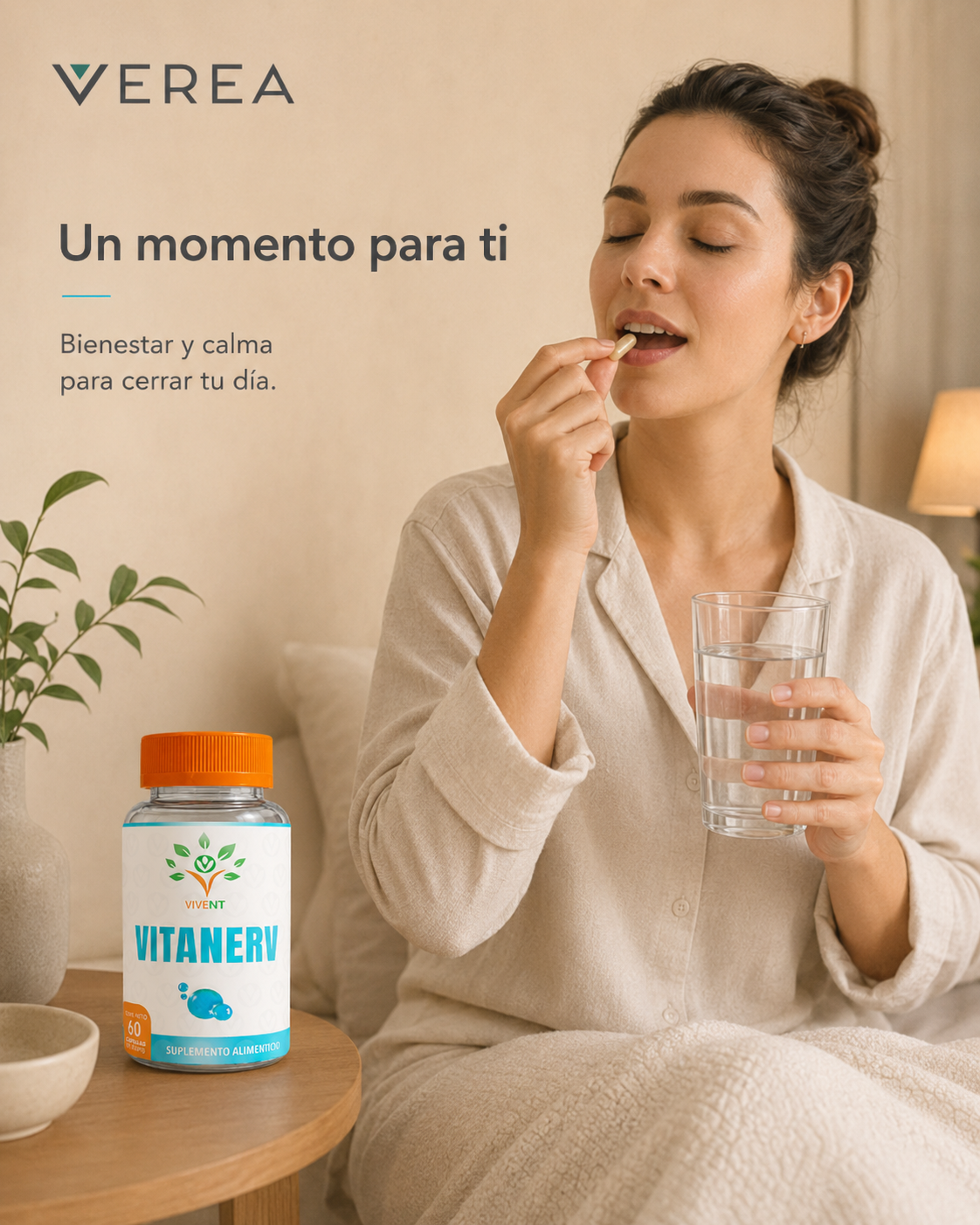 Vitanerv | Fórmula Herbal para Calma y Descanso | VEREA