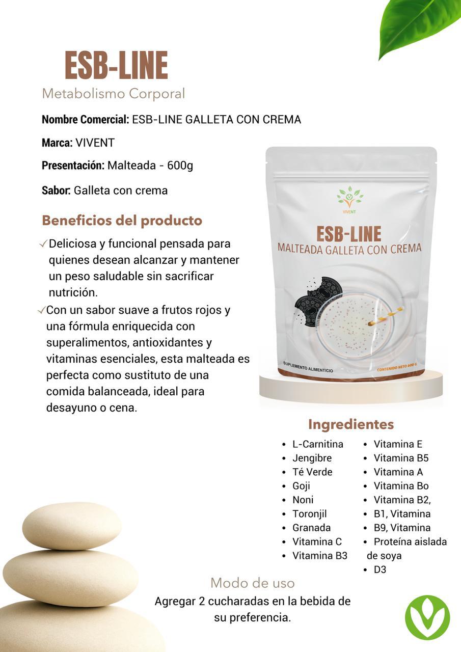 Malteda de galletas con crema ESB-Line