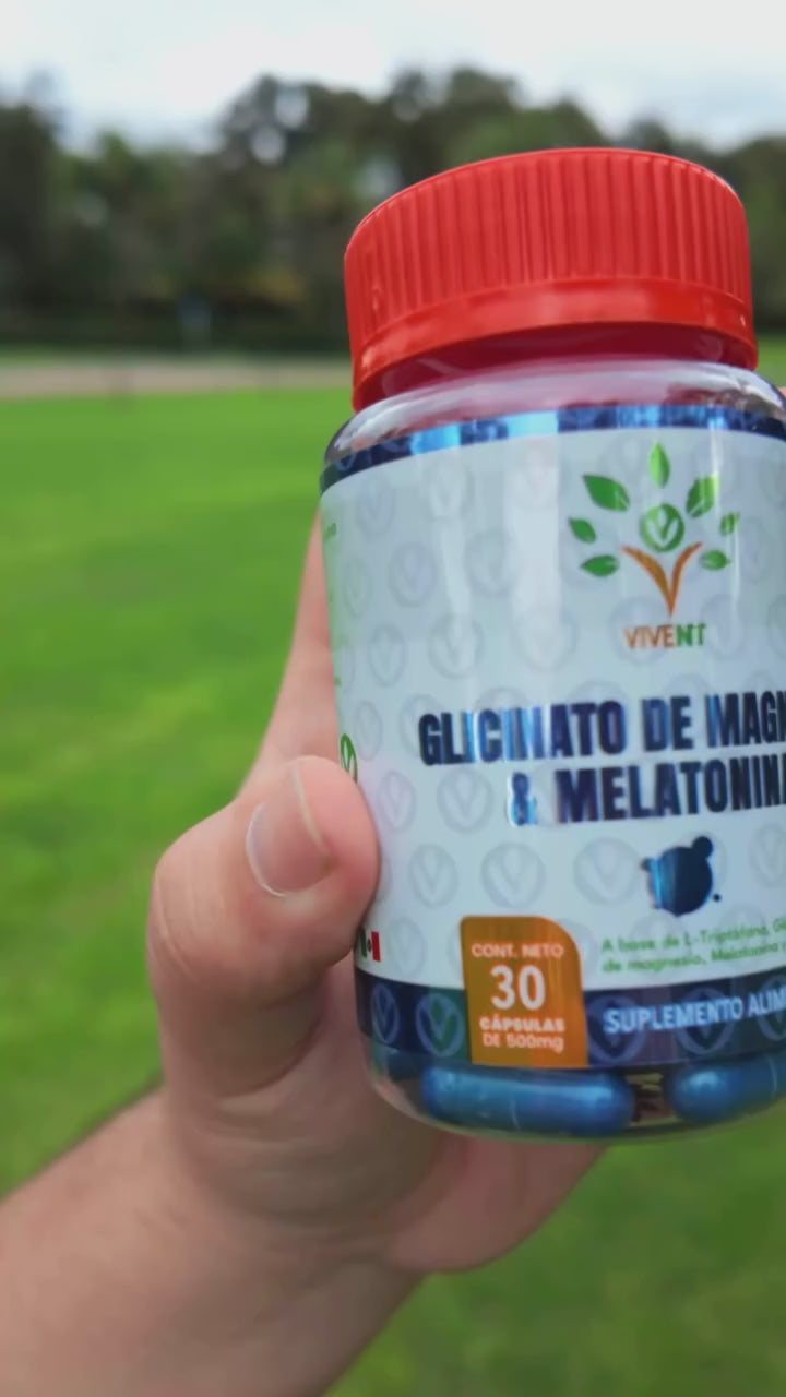 Glicinato de Magnesio y Melatonina